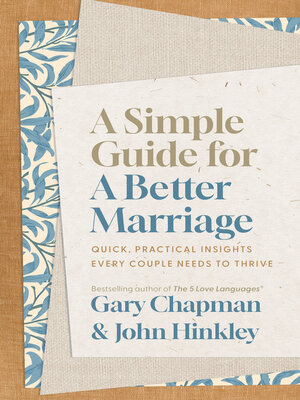 A Simple Guide for a Better Marriage - ebook